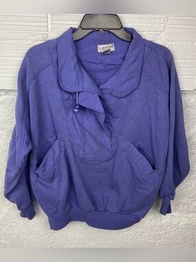 Lavon vintage Purple Pullover Hoodie size medium